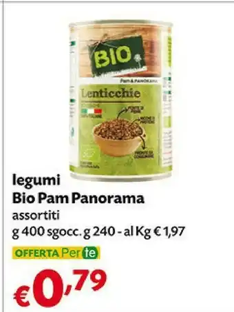 Pam Pam Panorama Legumi Bio offerta