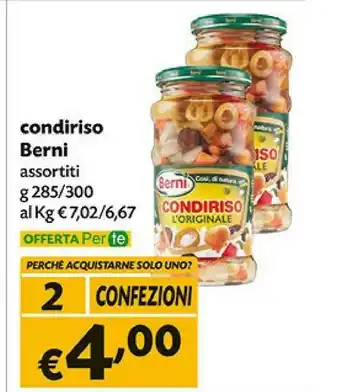 Berni - Condiriso Stevia 300 G(ml)