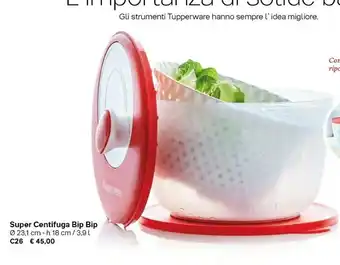 Tupperware Super Centifuga Bip Bip offerta