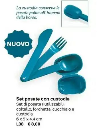 Set Posate Con Custodia