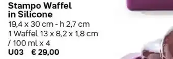 Stampo Waffel In Silicone