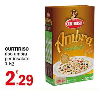 Crai CURTIRISO riso ambra per insalate 1 kg offerta