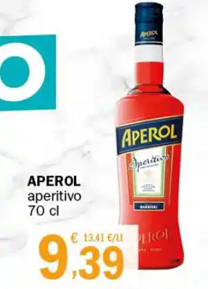 Crai APEROL aperitivo 70 cl offerta