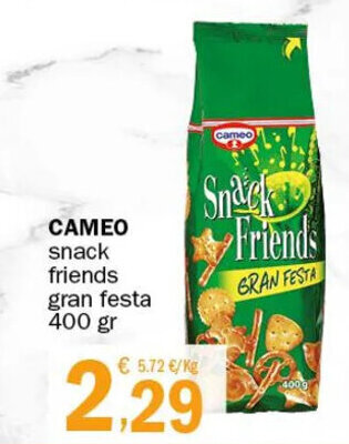 Crai CAMEO snack friends gran festa 400 gr offerta