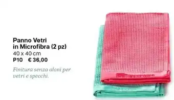 Panno Vetri In Microfibra 2 Pz