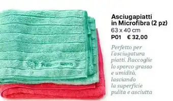 Asciugapiatti In Microfibra