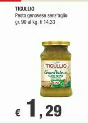 Crai Star Star - Gran Pesto alla Genovese Tigullio 90 g(ml) offerta