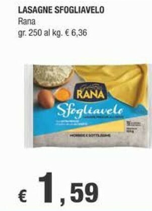 Crai Giovanni Rana - Sfogliavelo offerta