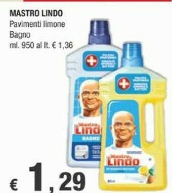 Crai Mastro lindo Pavimenti Limone/ Bagno offerta