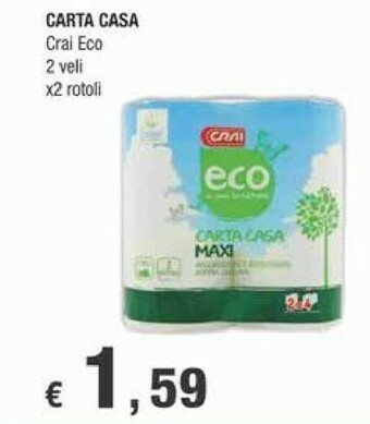 Crai Crai Carta Casa offerta
