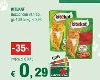 Crai Kitekat Bocconcini offerta