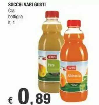 Crai Crai - Pera Succo E Polpa 1000 G(ml) offerta