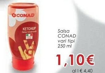 Conad Conad - Salsa Cocktail 250 G(ml) offerta