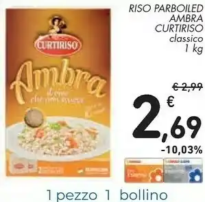 Conad Ambra Riso Parboiled offerta