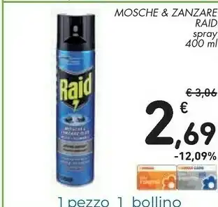 Conad Raid Antizanzare offerta