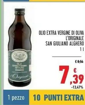 Conad San giuliano alghero Olio extravergine di oliva offerta