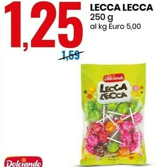 Eurospin Dolciando Lecca Lecca offerta