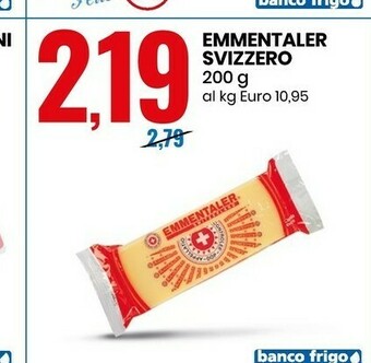 Eurospin Emmentaler Svizzero offerta