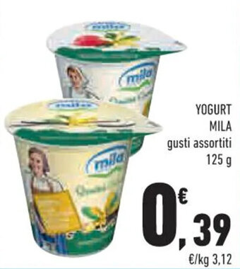 YOGURT MILA gusti assortiti 125 g