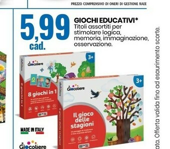 Giochi Educativi 8 Giochi In 1