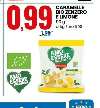 Eurospin Dolciando - Caramelle Zenzero e Limone 90 g(ml) offerta
