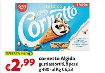 Pam Algida Cornetto offerta
