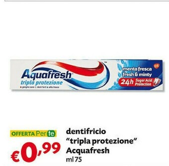 Aquafresh Dentifricio