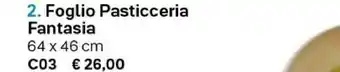 Foglio Pasticceria Fantasia