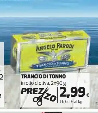 Coop Angelo Parodi - Trancio Di Tonno In Olio Di Oliva offerta