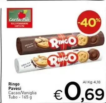 Crai Pavesi Ringo Vaniglia 165 G(ml) offerta