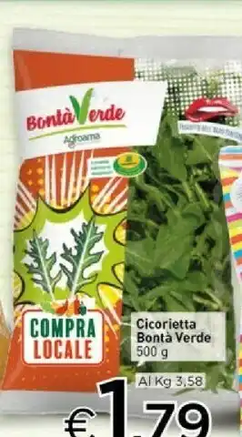 Crai Bontà verde Bonta Verde Cicorietta 500 G offerta