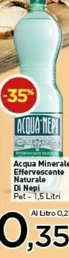 Acqua di nepi Acqua Minerale Effervescente Naturale