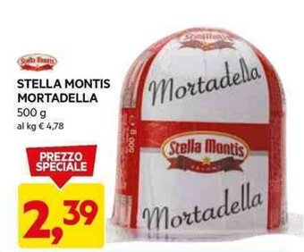 DPiù STELLA MONTIS MORTADELLA 500 g offerta