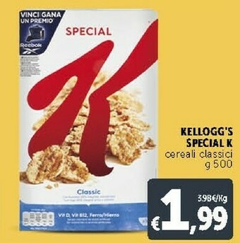 Deco Supermercati Kellogg's - Special K Classic 500 G(ml) offerta
