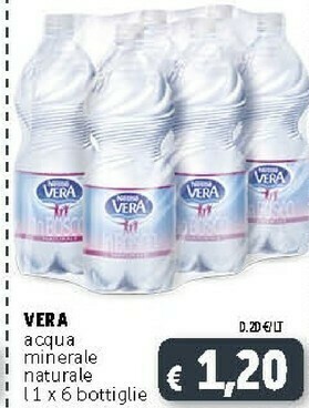 Deco Supermercati Nestlè Nestlè - Acqua Minerale Naturale Vera offerta