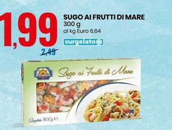 Eurospin Athena Sugo Ai Frutti Di Mare 300 G(ml) offerta