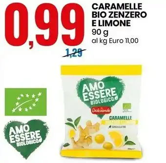 Amo Essere Caramelle Bio Zenzero