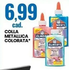 Eurospin Elmer's Colla Metallica offerta