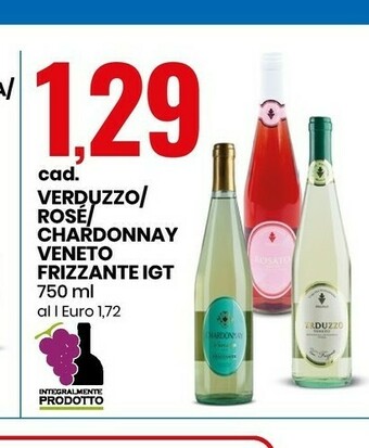 Eurospin Verduzzo Rose Chardonnay Rose offerta