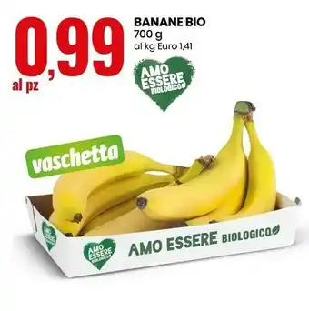 Eurospin Banane Bio offerta