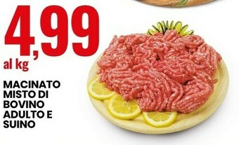 Macinato Misto Di Bovino Adulto E Suino