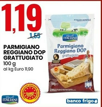 Eurospin Pascoli Italiani Parmigiano Reggiano Dop Grattugiato offerta