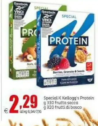 Elite Kellogg's - Special K Protein Frutti Di Bosco Granola E Semi offerta