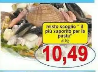 Gros Misto Scoglio Il Piu Saporito Per La Pasta offerta