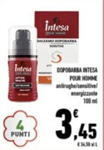 Conad DOPOBARBA INTESA POUR HOMME 100 ml offerta