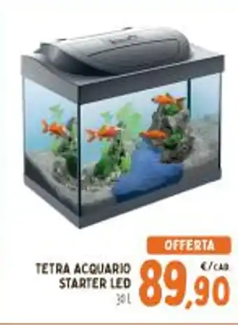 Pet Store Conad TETRA ACQUARIO STARTER LED offerta