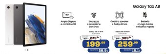 Euronics Samsung Galaxy Tab A8 offerta