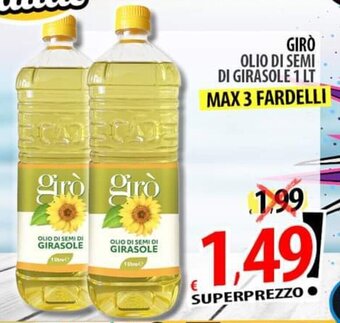 Il Genio Supermercato GIRÒ OLIO DI SEMI DI GIRASOLE 1 LT offerta
