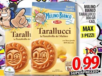 Il Genio Supermercato MULINO BIANCO TARALLUCCI 300 gr offerta