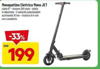 Monopattino Elettrico Mono JET